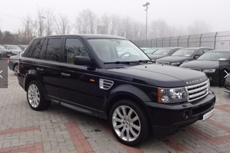 Left hand drive LANDROVER RANGE ROVER SPORT 2.7 V6 HSE